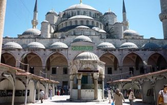 la mosquée bleue d'Istambul - Turquie